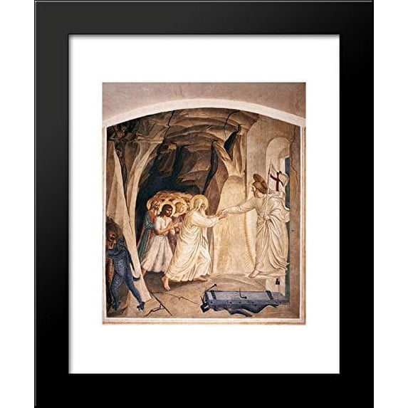 Christ in Limbo 20x24 Framed Art Print by Fra Angelico