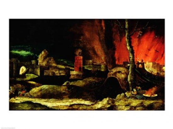 Christ in Limbo Canvas Art - Hieronymus Bosch (24 x 18)