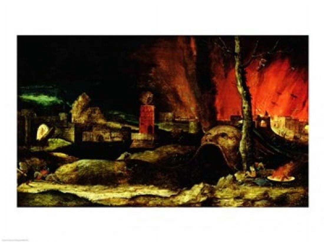 Christ in Limbo Canvas Art - Hieronymus Bosch (36 x 24)