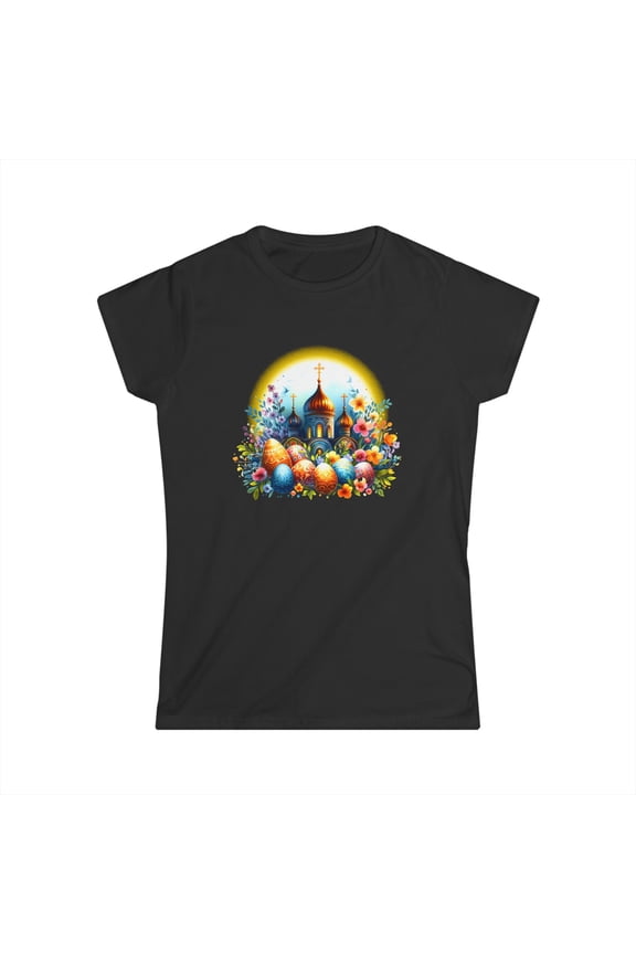 Christ is Risen Russian Greek Eastern Orthodox Pascha Easter Shirts for Women