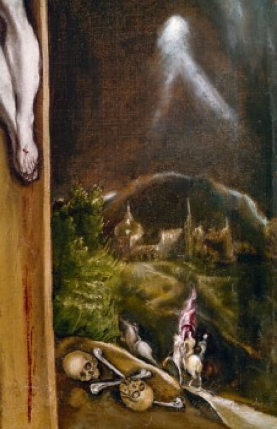 Christ on the Cross by El Greco 1541-1614 Spain Madrid Zuloaga Collection Canvas Art - El Greco (18 x 24)