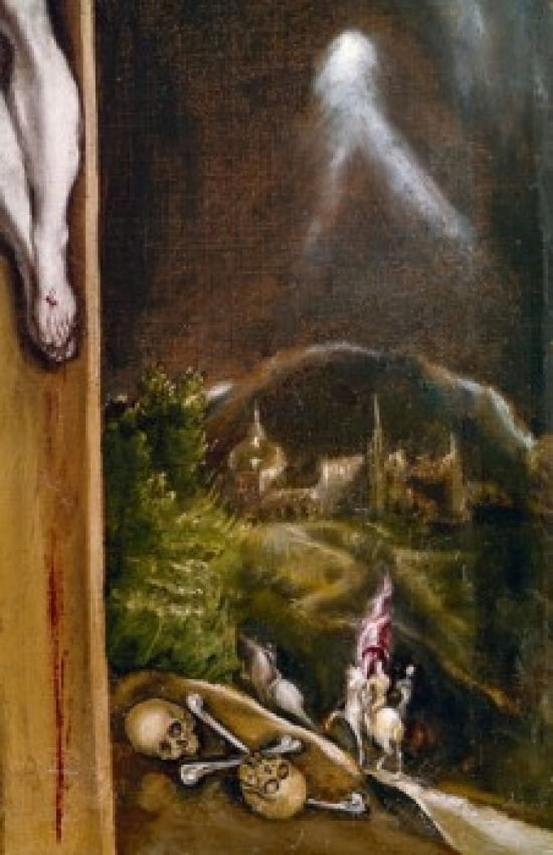 Christ on the Cross by El Greco 1541-1614 Spain Madrid Zuloaga Collection Canvas Art - El Greco (24 x 36)