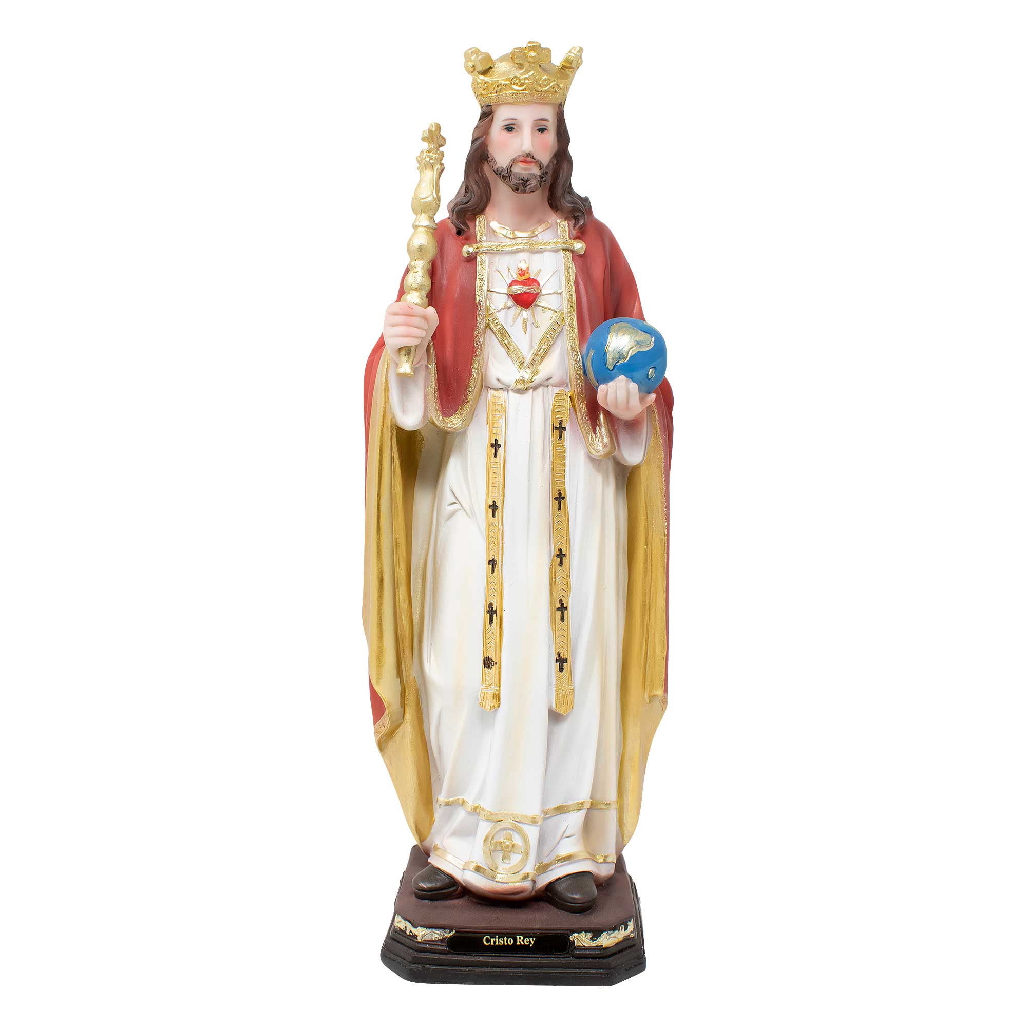 Christ the King Statue (Cristo Rey) – Hand-Painted Resin Figurine in 12 ...