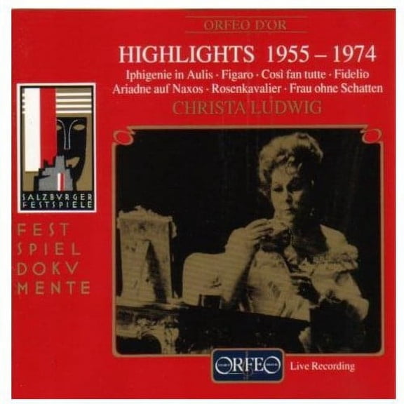 Christa Ludwig - Highlights 1955-1974 - Music & Performance - CD