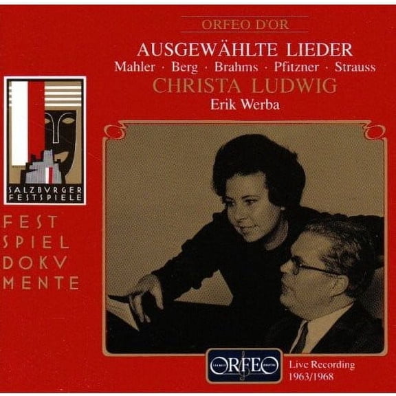 Christa Ludwig - Lieder Recital - Music & Performance - CD