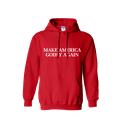 thumbnail image 1 of Christain Make America Godly Again Adult Hooded Sweatshirt-Red-large, 1 of 4
