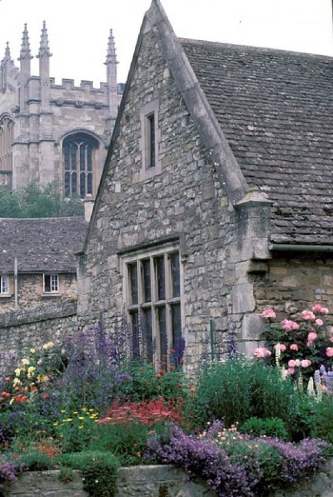 Christchurch College Oxford River Thames England Canvas Art - Nik Wheeler DanitaDelimont (12 x 17)