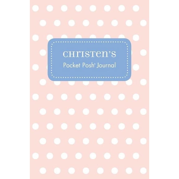 Christen's Pocket Posh Journal, Polka Dot, (Paperback)