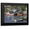 thumbnail image 1 of Christensen, Jim 14x12 Black Modern Framed Museum Art Print Titled - Coastal Shore II, 1 of 5