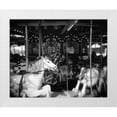 thumbnail image 1 of Christensen, Jim 14x12 White Modern Wood Framed Museum Art Print Titled - Carousel I, 1 of 4