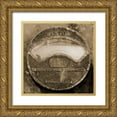 thumbnail image 1 of Christensen, Jim 26x26 Gold Ornate Wood Framed with Double Matting Museum Art Print Titled - Gauge I, 1 of 4