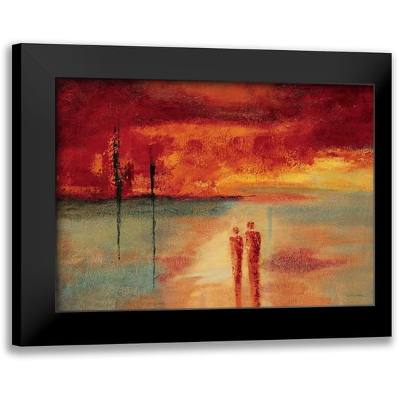 Christiaans, Dien 24x18 Black Modern Framed Museum Art Print Titled - Far away II
