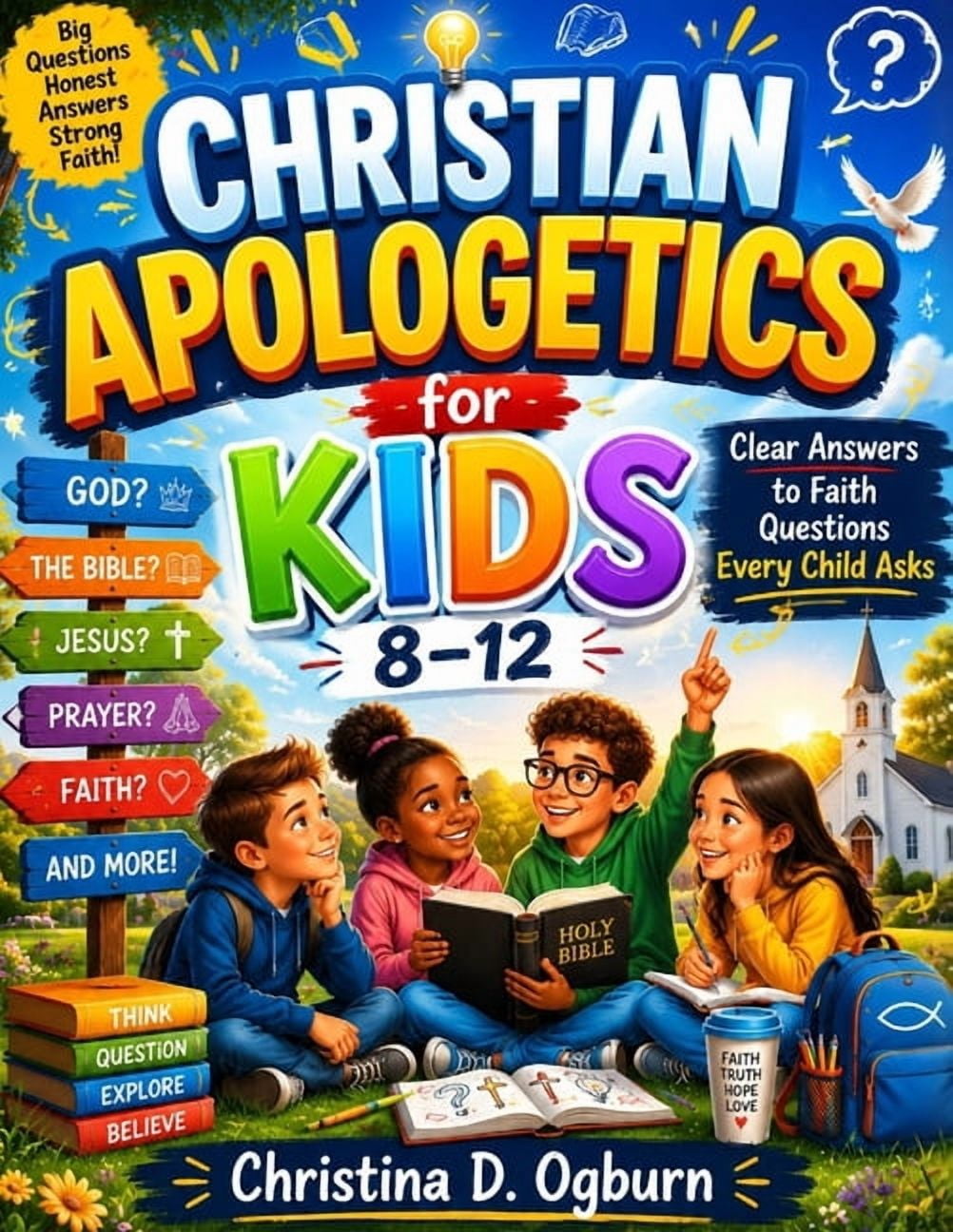 Christian Apologetics for Kids 8-12: Clear Answers to Faith Questions Every Child Asks, (Paperback)