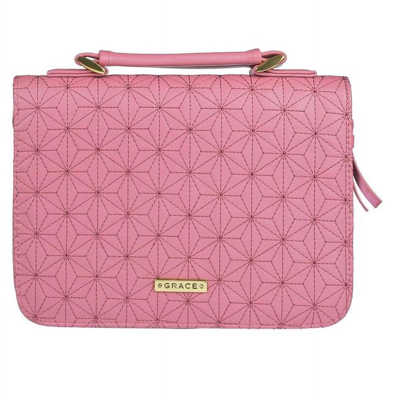 Rachel Pink Floral Bible Cover main image 1
