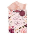 thumbnail image 1 of Christian Art Gifts 21878X I Know the Plans I Have for You with Tag & Tissue Gift Bag, Pink - Medium, 1 of 1