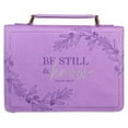 thumbnail image 1 of Christian Art Gifts 241364 Be Still & Know Psalm 46-11 Bible Cover - Large, 1 of 1