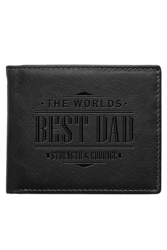 255442 Best Dad Joshua 1-9 Leather Wallet