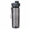 thumbnail image 1 of Christian Art Gifts 360760 Water Bottle-I Know The Plans - Black, 1 of 1