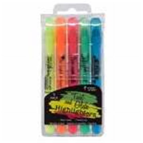 Christian Art Gifts 362079 Highlighter Set-Twist & Glide-Set of 5