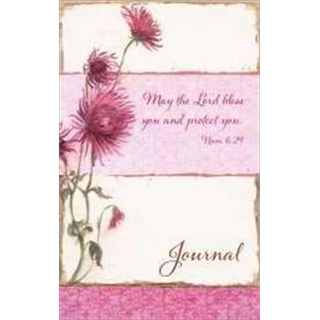 Christian Art Gifts 363422 Journal Lords Mercies Pink Flowers Flexcover
