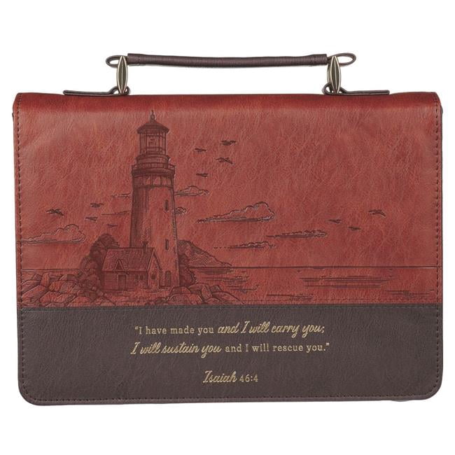 Christian Art Gifts 368376 Bible Cover - Classic - I Will Carry You Isa ...