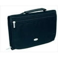 thumbnail image 1 of Christian Art Gifts 369947 Bible Cover Three Fold Microfiber Organizer Extra Large Black, 1 of 1