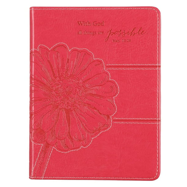 Christian Art Gifts Classic Handysized Journal All Things Are Possible