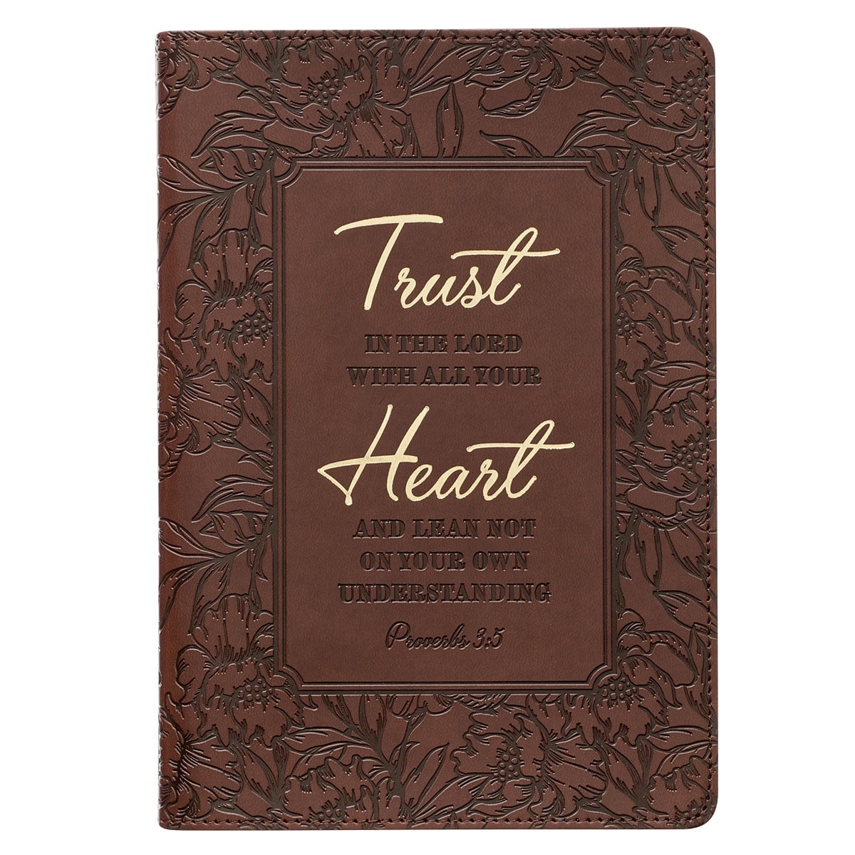 Christian Art Gifts Classic Journal Trust In The Lord Proverbs 3:5 ...