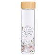 thumbnail image 1 of Christian Art Gifts  It Is Well My Soul Glass Infuser Water Bottle, 1 of 1