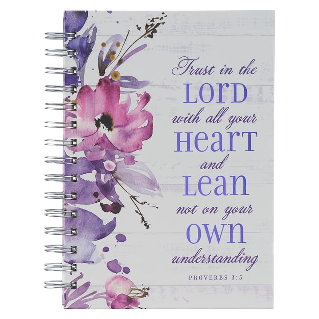 Christian Art Gifts Journal with Scripture for Women Trust in the Lord ...