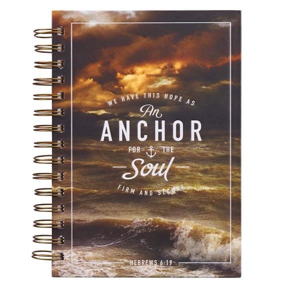 Journal Wirebound Large Anchor for the Soul, (Hardcover)
