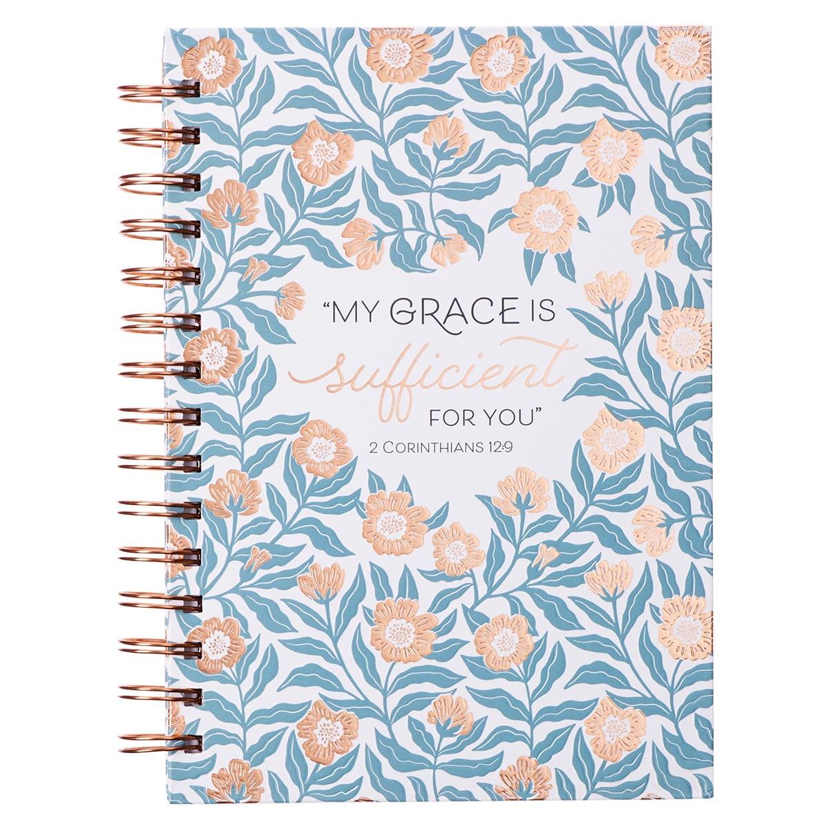 Christian Art Gifts Journal w/Scripture My Grace Is Sufficient For You