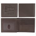 thumbnail image 1 of Christian Art Gifts Premium Genuine Full-grain Leather Scripture Wallet for Men: Strong in the Lord Inspirational Bible Verse, RFID Blocking, Cash, Credit/ID Card Theft Protection, Multi Slots, Brown, 1 of 2