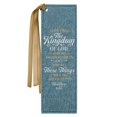 thumbnail image 1 of Christian Art Gifts  Seek First The Kingdom of God-Matthew 6-33 Bookmark - Faux Leather, 1 of 1