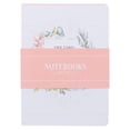 thumbnail image 1 of Christian Art Gifts Slim Scripture Notebooks for Women, The Lord Delights in You/Rejoice in the Lord - Isaiah/Philippians Inspirational Bible Verse Variety, Multicolor Floral Set/3 Large, 1 of 5