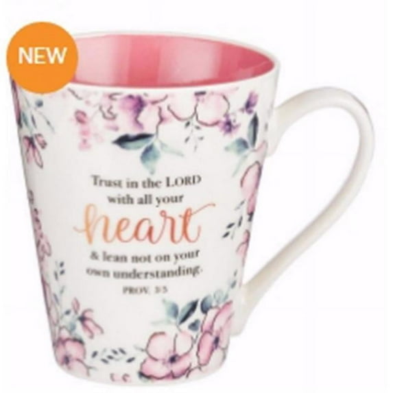 Christian Art Gifts Trust in the Lord Mug with Gift Box - 14 oz