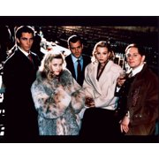 Christian Bale, Reese Witherspoon, Justin Theroux, Samantha Mathis, And Matt Ross Posed For American Psycho Photo Print (16 x 20) - Item # MVM51944