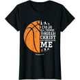 thumbnail image 1 of Christian Basketball Shirts Men Boys Kids Religious Gifts T-Shirt, 1 of 4