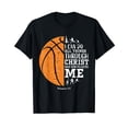 thumbnail image 1 of Christian Basketball Shirts Men Boys Kids Religious Gifts T-Shirt, 1 of 5