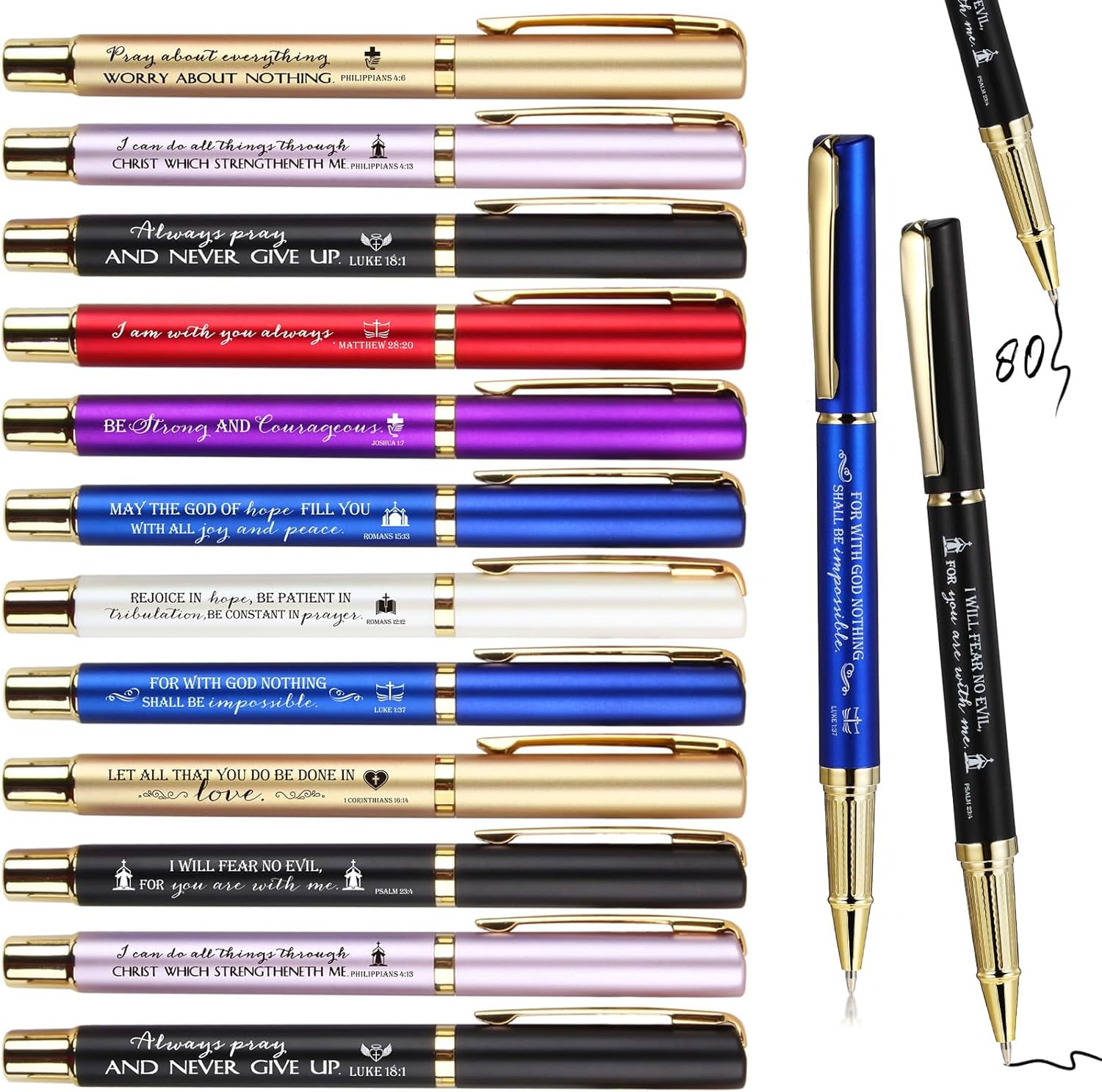 Christian Bible Verse Ballpoint Pen Inspirational Quotes Pens ...