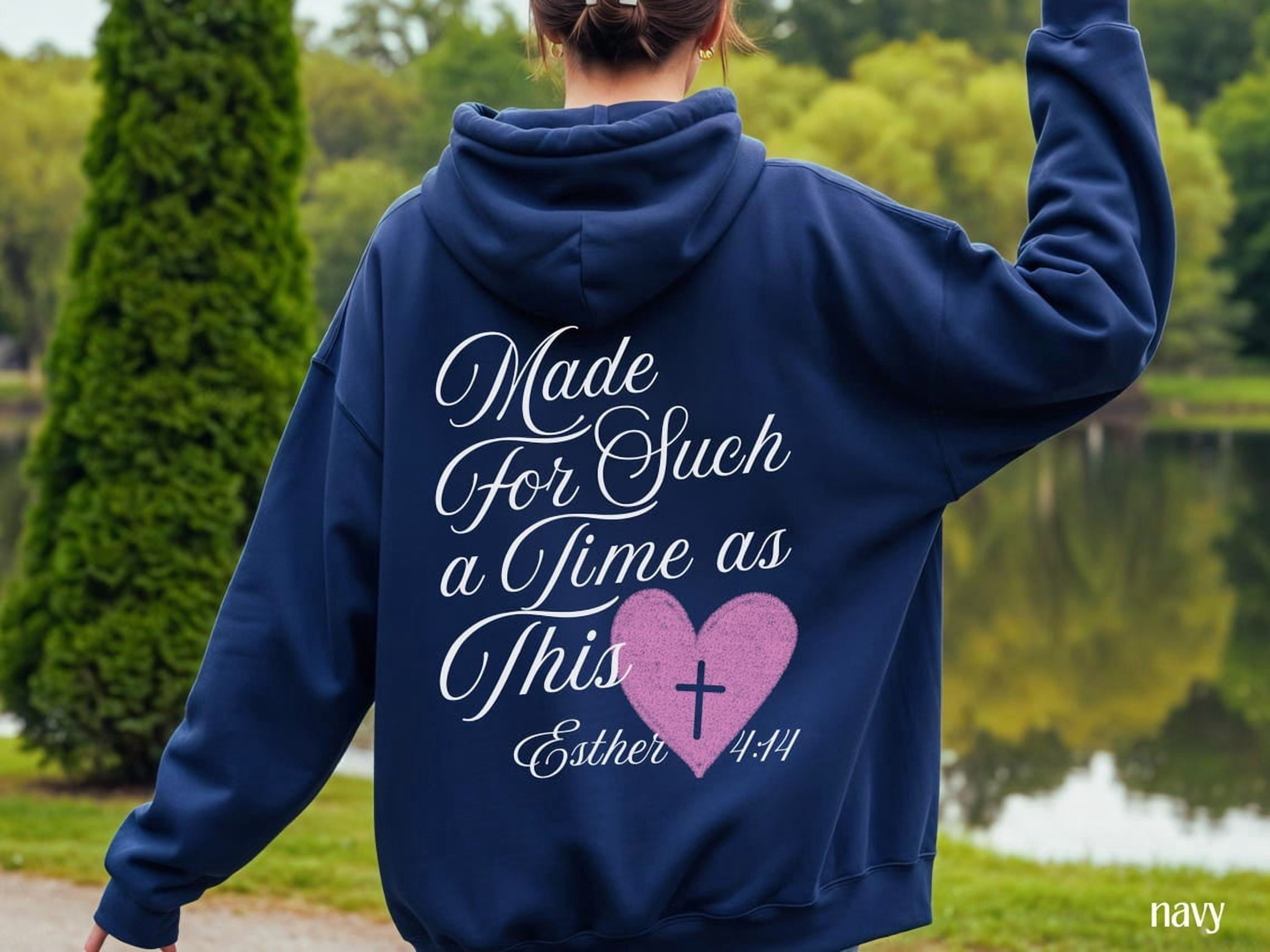 Scripture Hoodies Christian Bible Verse Hoodie, Esther Group Jesus Oversized Hoodie ...