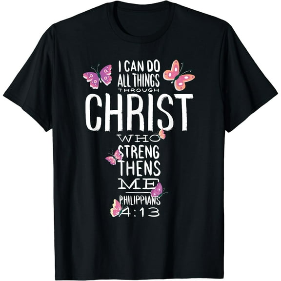 Christian Bible Verse I Can Do All T-Shirt