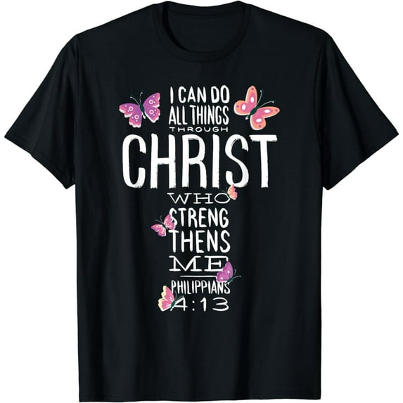 Christian Bible Verse I Can Do All T-Shirt