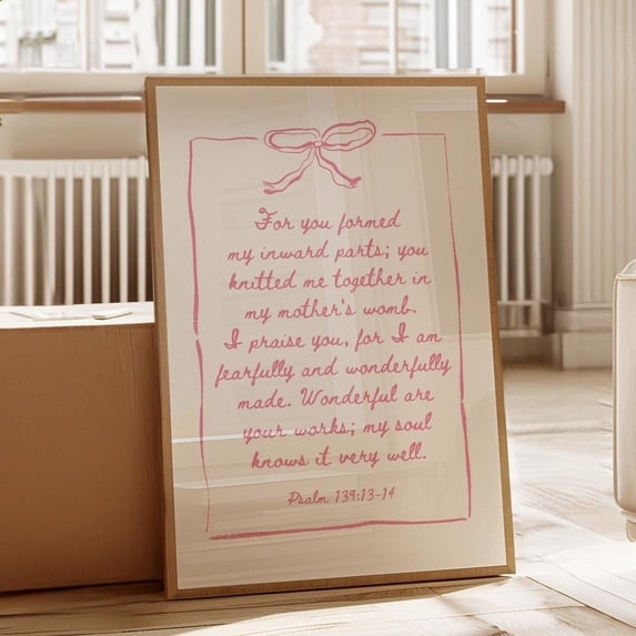 Christian Bible Verse Nursery Baby Bow Bible Art Shower Christian In ...