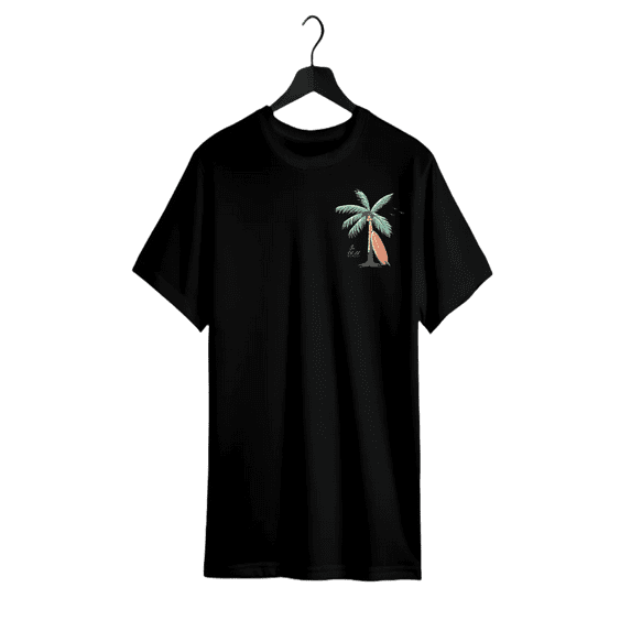 Christian Bible Verse Pattern T Shirt, Beachy Backprint Tops, Coconut ...