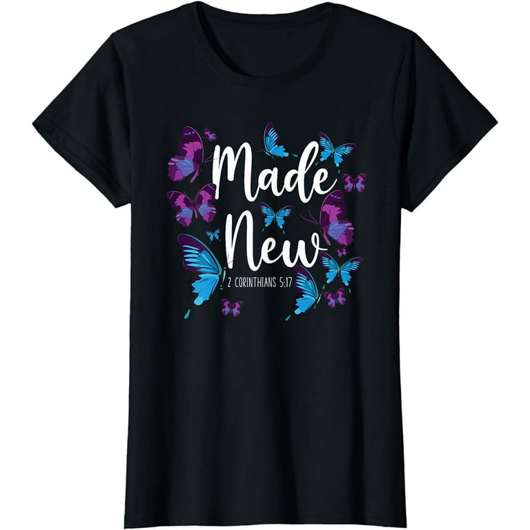 Bible Verse Butterfly T Shirt Bible Verse Butterfly T Shirt