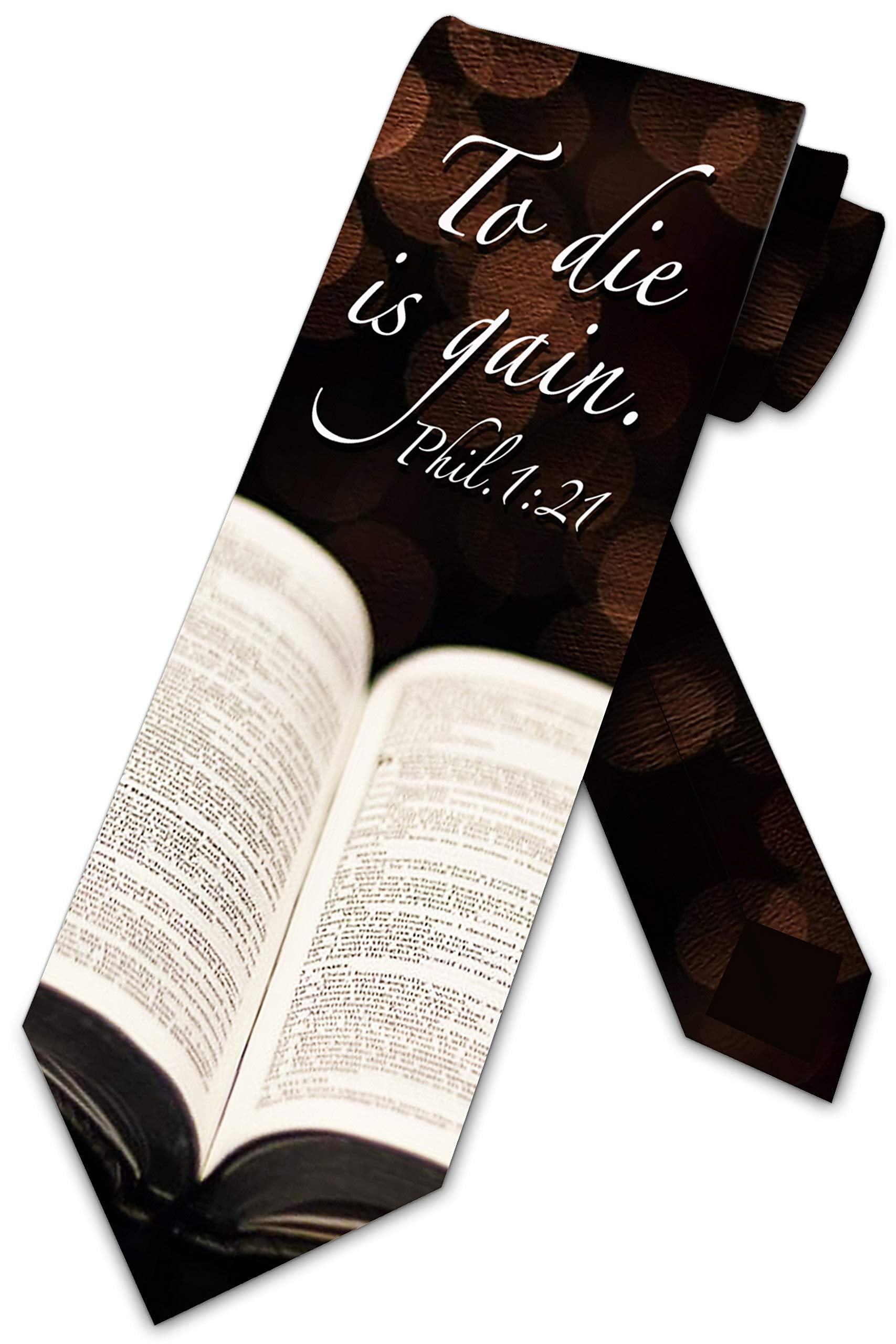 Christian Bible Verse Ties Religious Neckties Philippians Quote Tie by ...