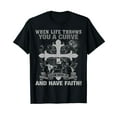 thumbnail image 1 of Christian Biker T Shirt Have Faith Motorcycle Design, 1 of 5