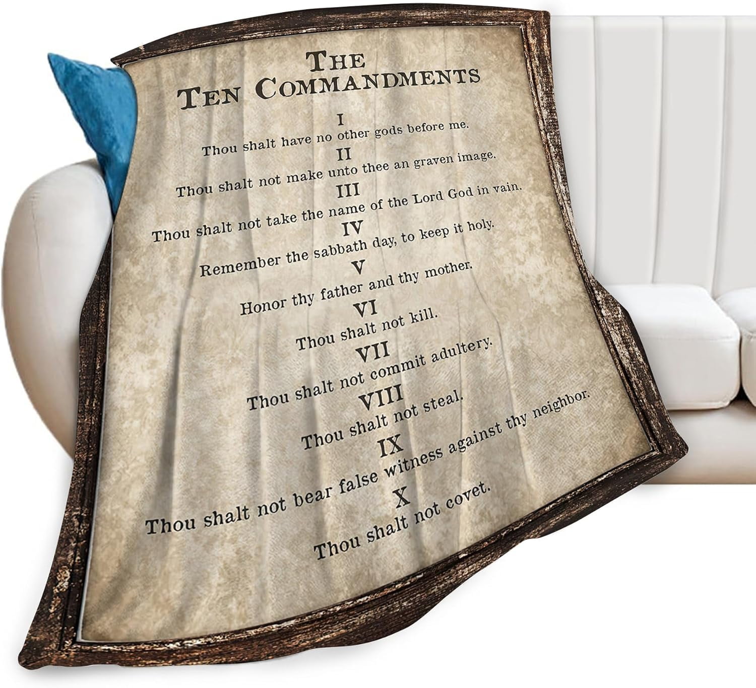Christian Blanket Cross Hand of God Throw Blanket for Men Kids Teenagers Soft Cozy Warm Fuzzy Fleece Religious Christ Decor Blanket Gifts for Boys Women Girls Couch Sofa Bed 50"X40"