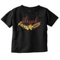 thumbnail image 1 of Christian Blessed Autumn Fall Leaves Youth T Shirt Tee Girls Infant Toddler Brisco Brands 6M, 1 of 1